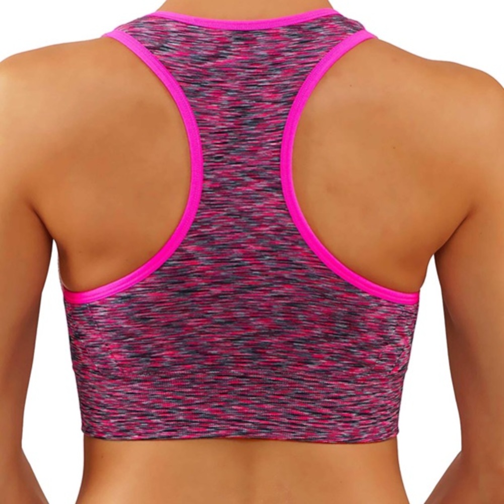 Purple comfort support sports bra - Picture 2 of 2